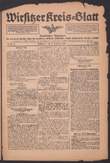Wirsitzer Kreis-Blatt: Amtliches Publikationsorgan für den Kreis Wirsitz 1914.12.17 Jg.70 Nr147