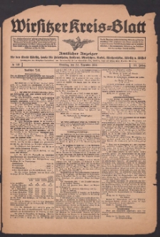 Wirsitzer Kreis-Blatt: Amtliches Publikationsorgan für den Kreis Wirsitz 1914.12.22 Jg.70 Nr149