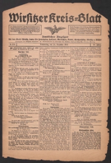 Wirsitzer Kreis-Blatt: Amtliches Publikationsorgan für den Kreis Wirsitz 1914.12.24 Jg.70 Nr150