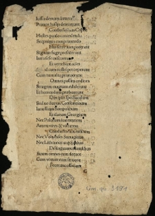 [Ad Divum Sigismundum Poloniae Regem Et Magnum Ducem Lithuanie Semper Invictum Post Partam De Moskis victoriam / Andree Krziczki inclite co[n]iugis sue Ca[n]cellarij Carme[n]]