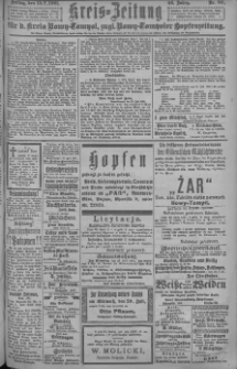 Kreis-Zeitung für d. Kreis Nowy-Tomysl: zugl. Nowy-Tomysler Hopfenzeitung = Orędownik Urzędowy na powiat Nowotomyski 1921.07.15 Jg.46 Nr80