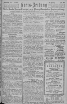 Kreis-Zeitung für d. Kreis Nowy-Tomysl: zugl. Nowy-Tomysler Hopfenzeitung = Orędownik Urzędowy na powiat Nowotomyski 1921.09.07 Jg.46 Nr99