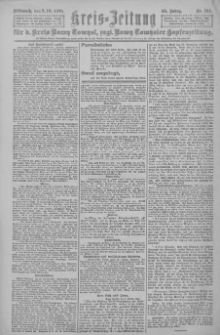 Kreis-Zeitung für d. Kreis Nowy-Tomysl: zugl. Nowy-Tomysler Hopfenzeitung 1921.10.05 Jg.46 Nr111