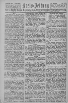 Kreis-Zeitung für d. Kreis Nowy-Tomysl: zugl. Nowy-Tomysler Hopfenzeitung 1921.10.07 Jg.46 Nr112