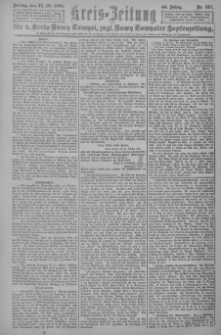 Kreis-Zeitung für d. Kreis Nowy-Tomysl: zugl. Nowy-Tomysler Hopfenzeitung 1921.10.21 Jg.46 Nr118