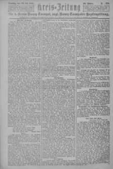 Kreis-Zeitung für d. Kreis Nowy-Tomysl: zugl. Nowy-Tomysler Hopfenzeitung 1921.10.24 Jg.46 Nr119