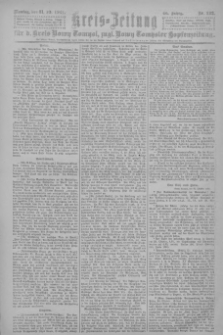 Kreis-Zeitung für d. Kreis Nowy-Tomysl: zugl. Nowy-Tomysler Hopfenzeitung 1921.10.31 Jg.46 Nr122