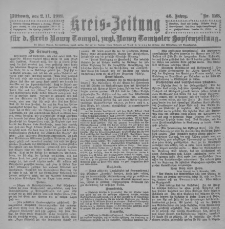 Kreis-Zeitung für d. Kreis Nowy-Tomysl: zugl. Nowy-Tomysler Hopfenzeitung 1921.11.02 Jg.46 Nr123
