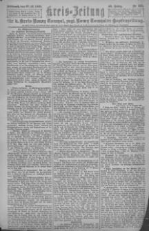 Kreis-Zeitung für d. Kreis Nowy-Tomysl: zugl. Nowy-Tomysler Hopfenzeitung 1921.12.28 Jg.46 Nr145