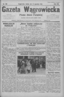 Gazeta Wągrowiecka: pismo ziemi pałuckiej 1933.12.13 R.13 Nr286