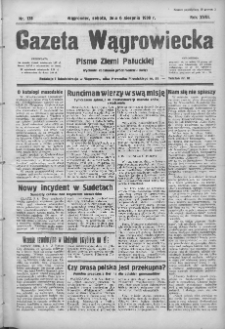 Gazeta Wągrowiecka: pismo ziemi pałuckiej 1938.08.06 R.18 Nr178