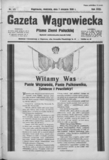 Gazeta Wągrowiecka: pismo ziemi pałuckiej 1938.08.07 R.18 Nr179