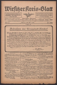 Wirsitzer Kreis-Blatt: Amtlicher Anzeiger für den Kreis Wirsitz 1918.02.26 Jg.74 Nr24