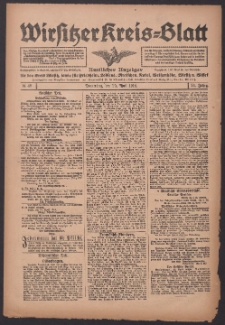 Wirsitzer Kreis-Blatt: Amtlicher Anzeiger für den Kreis Wirsitz 1918.04.25 Jg.74 Nr48