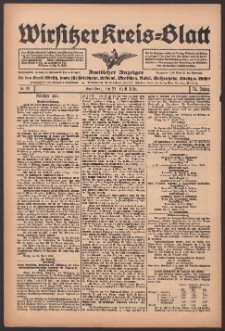Wirsitzer Kreis-Blatt: Amtlicher Anzeiger für den Kreis Wirsitz 1918.04.27 Jg.74 Nr49