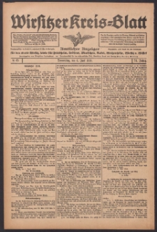 Wirsitzer Kreis-Blatt: Amtlicher Anzeiger für den Kreis Wirsitz 1918.06.06 Jg.74 Nr65