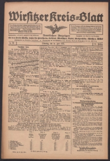 Wirsitzer Kreis-Blatt: Amtlicher Anzeiger für den Kreis Wirsitz 1918.07.16 Jg.74 Nr82