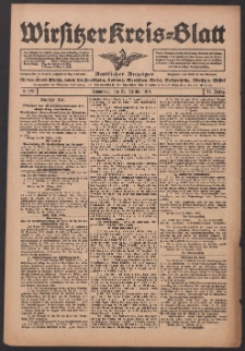 Wirsitzer Kreis-Blatt: Amtlicher Anzeiger für den Kreis Wirsitz 1918.10.24 Jg.74 Nr125