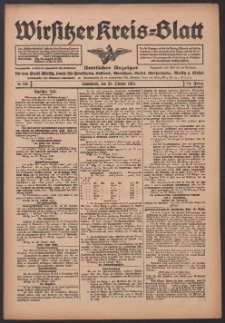 Wirsitzer Kreis-Blatt: Amtlicher Anzeiger für den Kreis Wirsitz 1918.10.26 Jg.74 Nr126