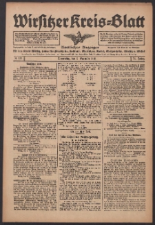 Wirsitzer Kreis-Blatt: Amtlicher Anzeiger für den Kreis Wirsitz 1918.11.07 Jg.74 Nr131