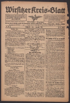 Wirsitzer Kreis-Blatt: Amtlicher Anzeiger für den Kreis Wirsitz 1918.12.05 Jg.74 Nr142