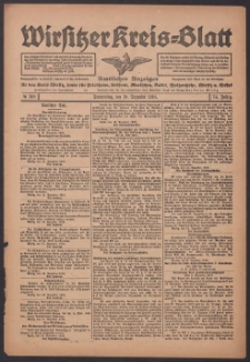Wirsitzer Kreis-Blatt: Amtlicher Anzeiger für den Kreis Wirsitz 1918.12.19 Jg.74 Nr148