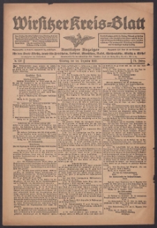 Wirsitzer Kreis-Blatt: Amtlicher Anzeiger für den Kreis Wirsitz 1918.12.24 Jg.74 Nr150