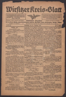Wirsitzer Kreis-Blatt: Amtlicher Anzeiger für den Kreis Wirsitz 1918.12.28 Jg.74 Nr151