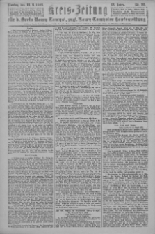 Kreis-Zeitung f&uuml;r d. Kreis Nowy-Tomysl: zugl. Nowy-Tomysler Hopfenzeitung 1923.08.13 Jg.48 Nr93