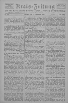 Kreis-Zeitung f&uuml;r d. Kreis Nowy-Tomysl: zugl. Nowy-Tomysler Hopfenzeitung 1923.11.14 Jg.48 Nr131