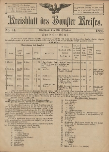 Kreisblatt des Bomster Kreises 1886.10.29 No.44