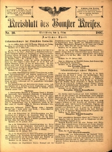Kreisblatt des Bomster Kreises 1897.03.05 No.10