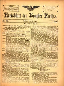 Kreisblatt des Bomster Kreises 1897.03.19 No.12