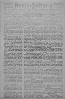 Kreis-Zeitung für d. Kreis Nowy-Tomysl: zugl. Nowy-Tomysler Hopfenzeitung 1924.01.04 Jg.49 Nr2