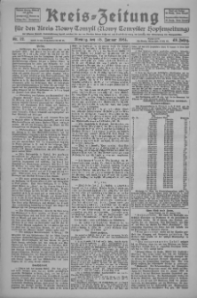 Kreis-Zeitung für d. Kreis Nowy-Tomysl: zugl. Nowy-Tomysler Hopfenzeitung 1924.01.28 Jg.49 Nr12
