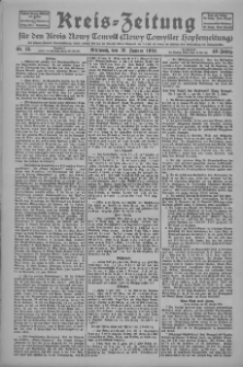 Kreis-Zeitung für d. Kreis Nowy-Tomysl: zugl. Nowy-Tomysler Hopfenzeitung 1924.01.30 Jg.49 Nr13