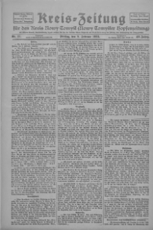 Kreis-Zeitung für d. Kreis Nowy-Tomysl: zugl. Nowy-Tomysler Hopfenzeitung 1924.02.08 Jg.49 Nr17