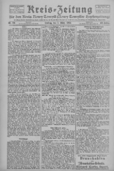 Kreis-Zeitung für d. Kreis Nowy-Tomysl: zugl. Nowy-Tomysler Hopfenzeitung 1924.03.07 Jg.49 Nr29
