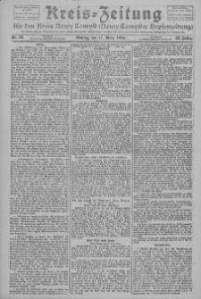 Kreis-Zeitung für d. Kreis Nowy-Tomysl: zugl. Nowy-Tomysler Hopfenzeitung 1924.03.17 Jg.49 Nr33