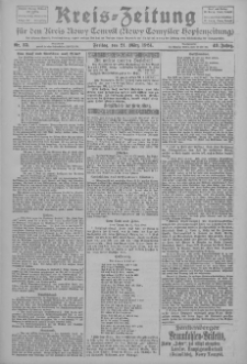 Kreis-Zeitung für d. Kreis Nowy-Tomysl: zugl. Nowy-Tomysler Hopfenzeitung 1924.03.21 Jg.49 Nr35