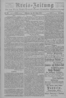 Kreis-Zeitung für d. Kreis Nowy-Tomysl: zugl. Nowy-Tomysler Hopfenzeitung 1924.03.26 Jg.49 Nr37