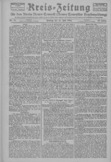 Kreis-Zeitung für d. Kreis Nowy-Tomysl: zugl. Nowy-Tomysler Hopfenzeitung 1924.07.11 Jg.49 Nr81