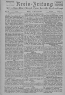 Kreis-Zeitung für d. Kreis Nowy-Tomysl: zugl. Nowy-Tomysler Hopfenzeitung 1924.07.14 Jg.49 Nr82