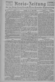 Kreis-Zeitung für d. Kreis Nowy-Tomysl: zugl. Nowy-Tomysler Hopfenzeitung 1924.07.25 Jg.49 Nr87