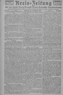 Kreis-Zeitung für d. Kreis Nowy-Tomysl: zugl. Nowy-Tomysler Hopfenzeitung 1924.08.27 Jg.49 Nr101