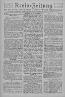 Kreis-Zeitung für d. Kreis Nowy-Tomysl: zugl. Nowy-Tomysler Hopfenzeitung 1924.09.10 Jg.49 Nr107