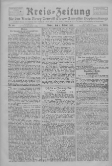 Kreis-Zeitung für d. Kreis Nowy-Tomysl: zugl. Nowy-Tomysler Hopfenzeitung 1924.10.06 Jg.49 Nr118