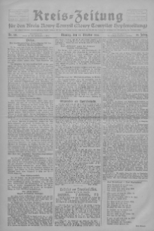 Kreis-Zeitung für d. Kreis Nowy-Tomysl: zugl. Nowy-Tomysler Hopfenzeitung 1924.10.13 Jg.49 Nr121