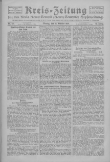 Kreis-Zeitung für d. Kreis Nowy-Tomysl: zugl. Nowy-Tomysler Hopfenzeitung 1924.10.27 Jg.49 Nr127