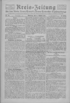 Kreis-Zeitung für d. Kreis Nowy-Tomysl: zugl. Nowy-Tomysler Hopfenzeitung 1924.10.29 Jg.49 Nr128